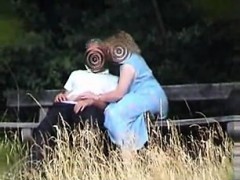 Amateur sex on park bench Senaida from 1fuckdatecom