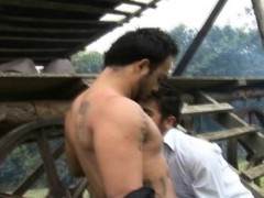 Awesome Cute Latino Having Bareback Sex