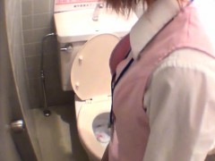 Asian hos filmed peeing