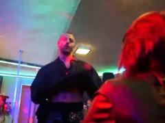 Slutty chicks get completely fierce and nude at hardcore par