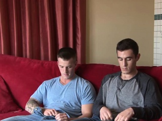  Army Dudes Quentin Gainz And Johnny Fucking Hard...
