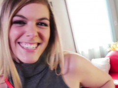 ShesNew- Cute Blonde Amateur Wants To Be A Pornstar