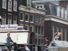 Nubian Amsterdam hooker sucking tourist cock