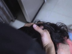 Kylie continues to get power fucked in the kitchen