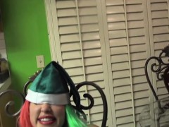 Savana Styles Evil Elf Squirting Mess!