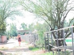 Shannon blonde natural solo outside show pussy girls porn