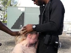 Blonde Hoe Kiki Parker Gets Spit Roasted By Cops