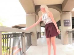 Sierra petite teen blonde fingers