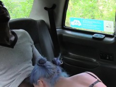 Female cab driver interracial anal bangs on the bonnet
