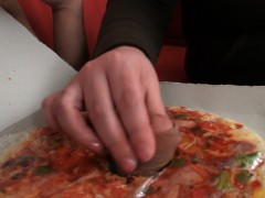 Skinny dude seduces fat ass girl to cock riding