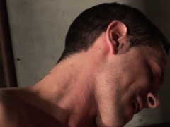 Threeway cocksucking twink gets double facial