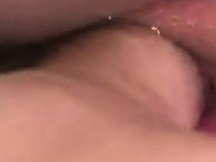 Close up asian pussy play
