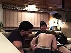 Threesome Oral Caught on Hidden Cam