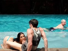 Stepmom MILF loves the huge young cock of her stepson