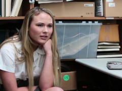 Shoplifting teen spunky