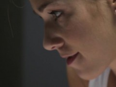 Young French teen got oiled massage
