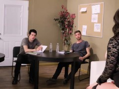 Gorgeous Teacher Chanel enjoys gang bang