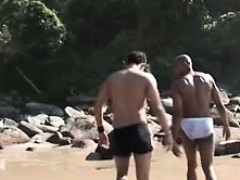 Extreme Anal Outdoors by Hot Latino Gods