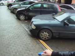 Pickedup euro teen sucking dick for cash POV
