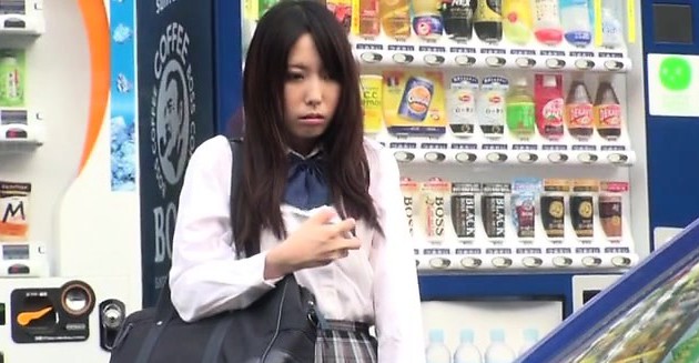 Cute japanese schoolgirl gets screwed in a lot of positions