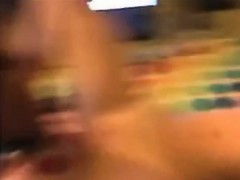 Masked hottie gets tapped on livecam