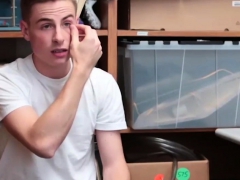 Teen shoplifter creampied