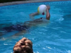 Mature granny gives head