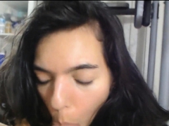 My Cum Swallowing Teenage Slut