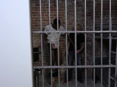 Prison twink gets cumshot