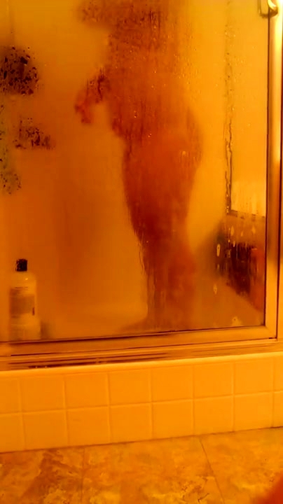 Hidden Shower of Wife taking Shower Part 2