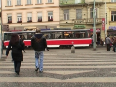 Young guy hooks up big boobs mommy in metro