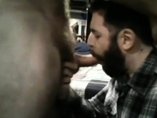 Bearded Guy Gets Facefucked And Swallows Cum...