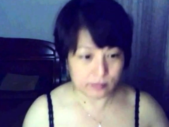 Chinese  lady on webcam