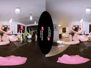 Tsvirtuallovers - Shemale Fucks Her Maid Virtual Reality