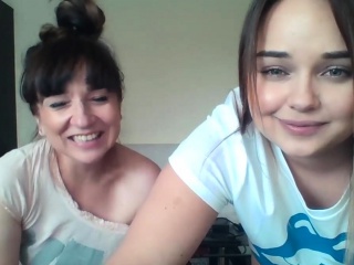Mom And Daughter On Cam…