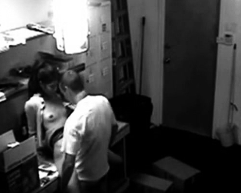 caught by security camera