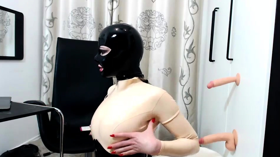 Fetish Wife Masturbation In Latex