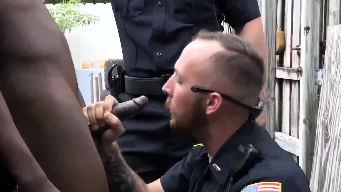 Gay black cop fucking and leather cops Then they took