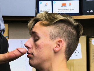 Youngperps - Blonde Twink Fucked By Hung Security Guard