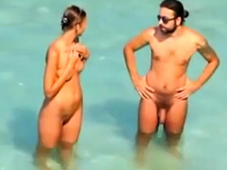 Nude Beach - Hot Loving Couple Nude Beach - Hot Loving Couple