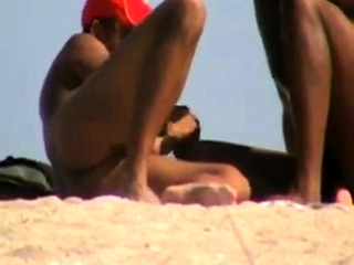 Gay Nude Beach Mutual Handjobs
