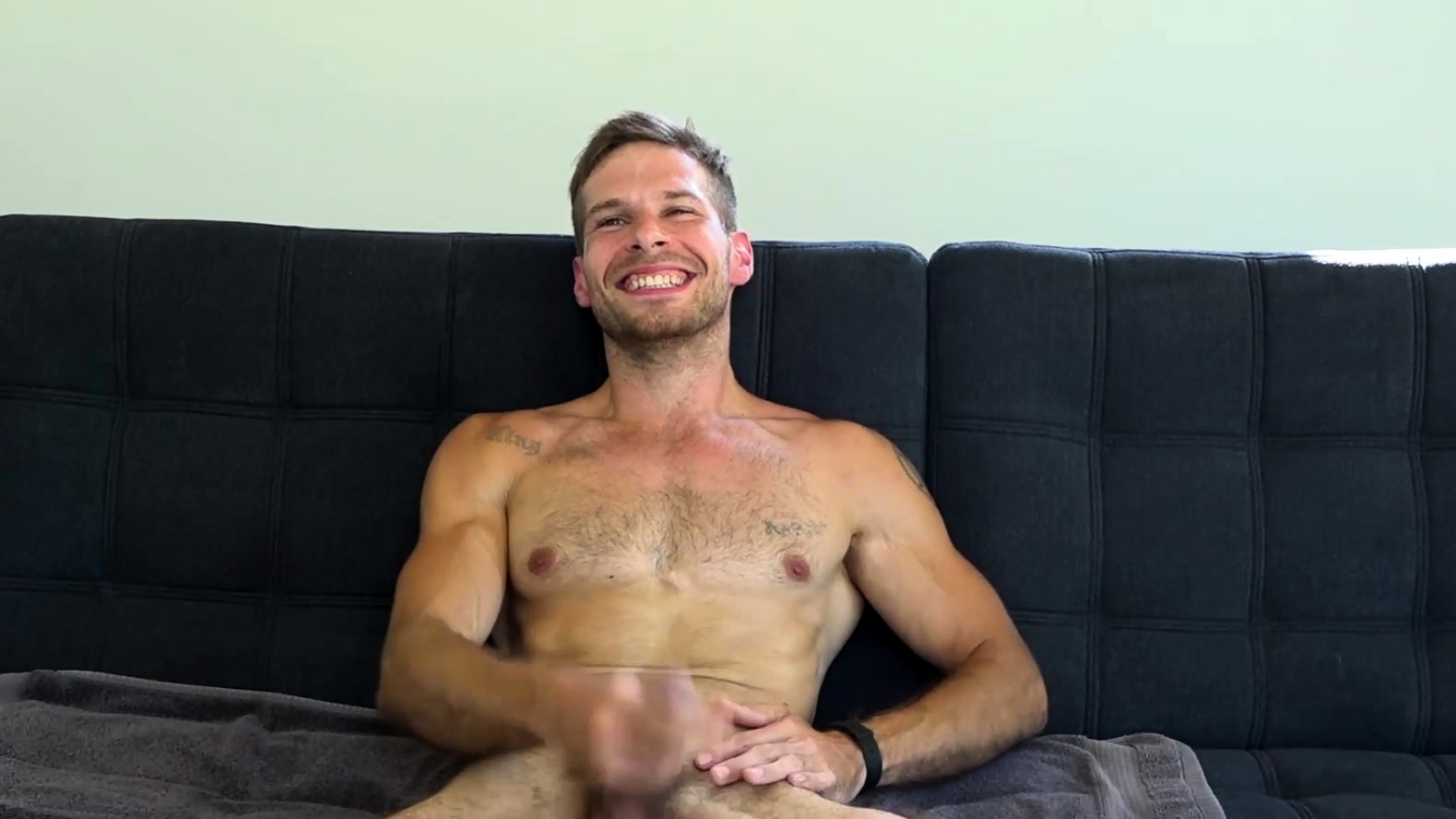 David Skyler prepared for a porn casting