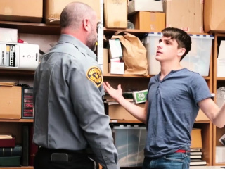 Shoplifting Twink Pounded