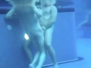 Male nudist pool