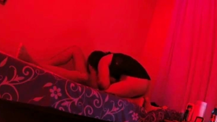 Mature prostitute hidden cam at red light district