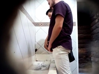 Caught Helping Hand Public Toilet...