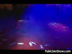 Sexy stripper sitting on a guys face