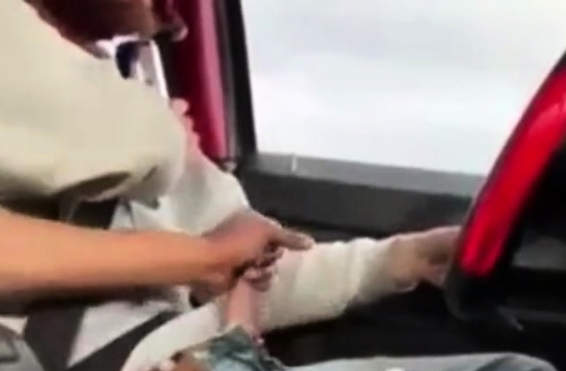 Hot Young Trucker Gets Handjob