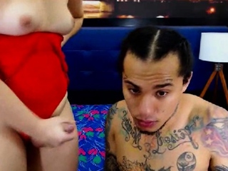 Shemale Sucking By Her Boyfriend Shemale Sucking By Her Boyfriend