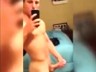 College student shows off for his...